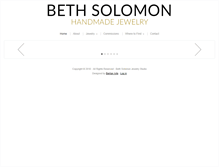Tablet Screenshot of bethsolomonjewelry.com